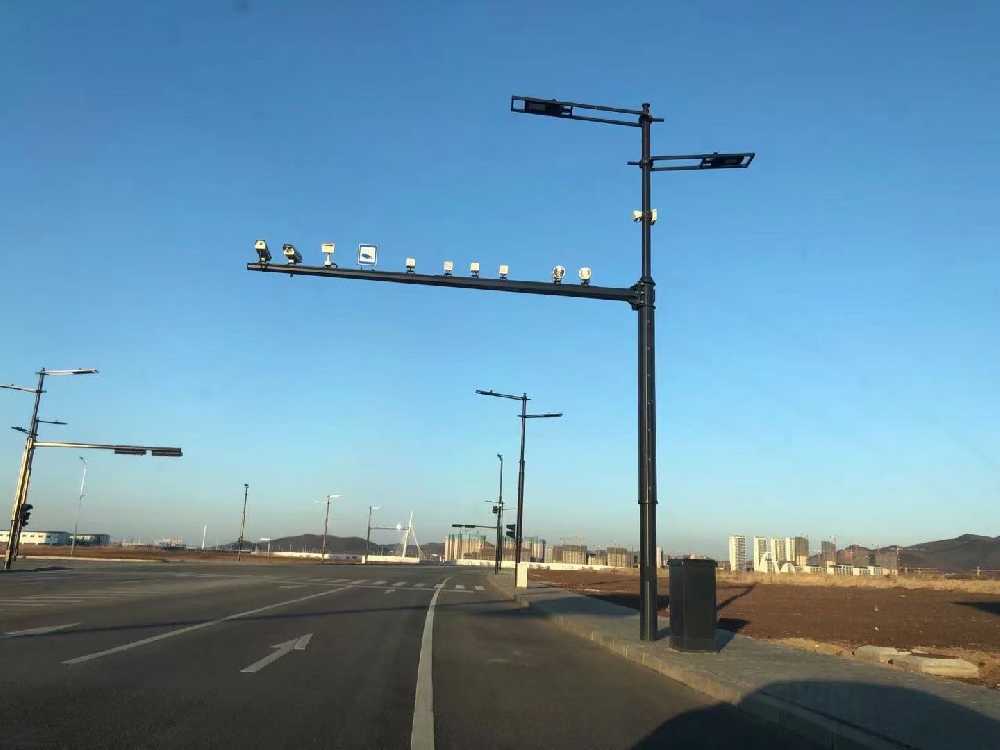 老河口市黑龙江佳木斯综合路灯杆项目