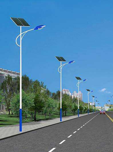 老河口市锂电太阳能路灯